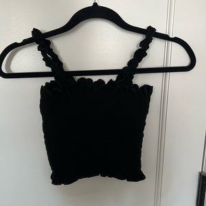 Reformation smocked top